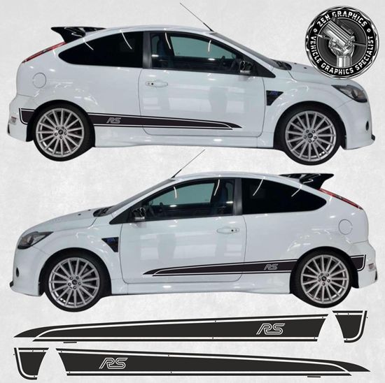 Picture of Ford Focus RS MK2 side Stripes / Stickers