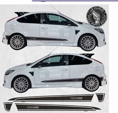 Picture of Ford Focus RS "Team RS" MK2 side Stripes / Stickers