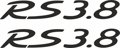 Picture of RS 3.8 Decals / Stickers