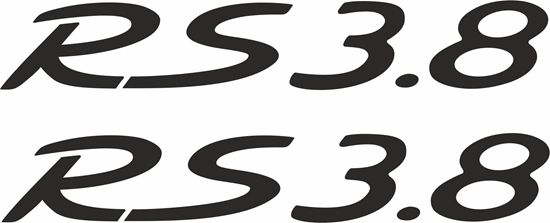 Picture of RS 3.8 Decals / Stickers