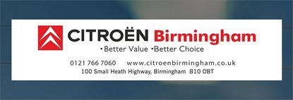 Picture of Citroen Birmingham Dealer rear glass Sticker