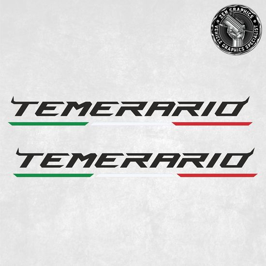 Picture of Lamborghini Temerario Decals / Stickers