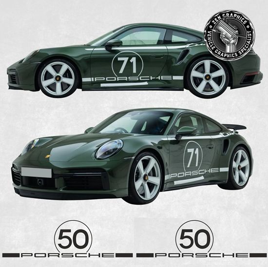 Picture of 992 50th Anniversary side Graphics