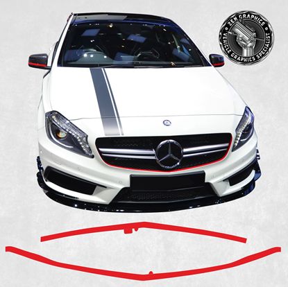 Picture of Mercedes W176 A Class / A45 Edition 1 Radiator Grille Stripe OEM FIT