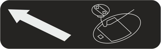 Picture of 996 / 986 Fuel replacement Decal / Sticker Decal / Sticker