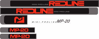 Picture of Redline Mini Pro Line MP-20 1980's BMX Sticker kit