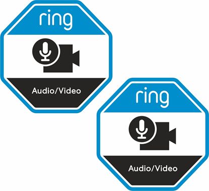 Picture of ring Audio/Video Decals / Stickers