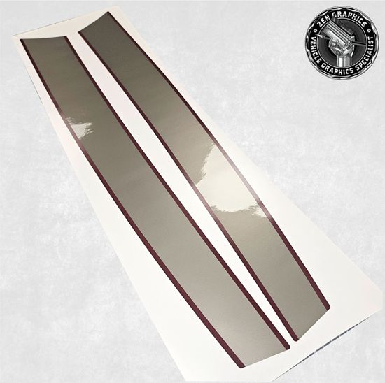 Picture of Fits Mini F55 / F56 / F57 Seven replacement Bonnet Stripes