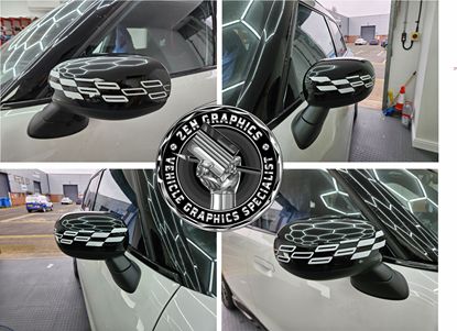 Picture of Mini U25 Countryman  Wing Mirror Decals