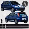Picture of Ford Fiesta MK6 ST / ZS / Base Model OTT Stripes  / Stickers PANEL FIT