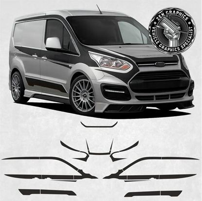 Picture of Transit Connect Short wheel Base Sport Stripes  / Stickers