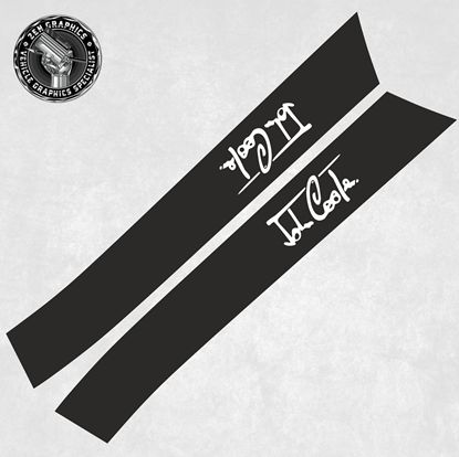 Picture of Mini R53 Cooper S John Cooper Bonnet Stripes