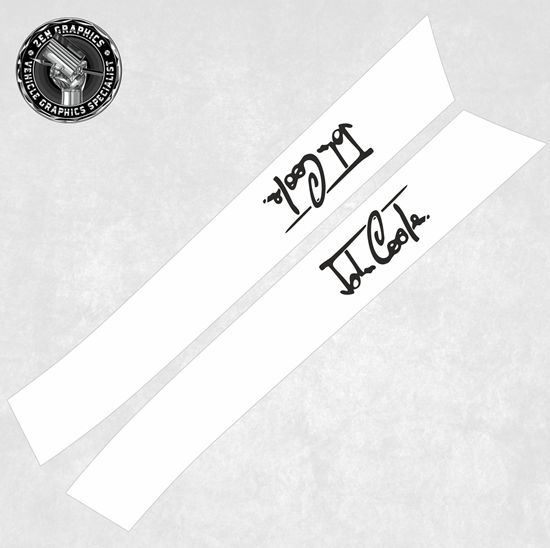 Picture of Mini R53 Cooper S John Cooper Bonnet Stripes