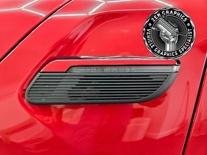 Picture of Mini F Series LCi2 Cooper S Scuttle Trim overlay Decals / Stickers