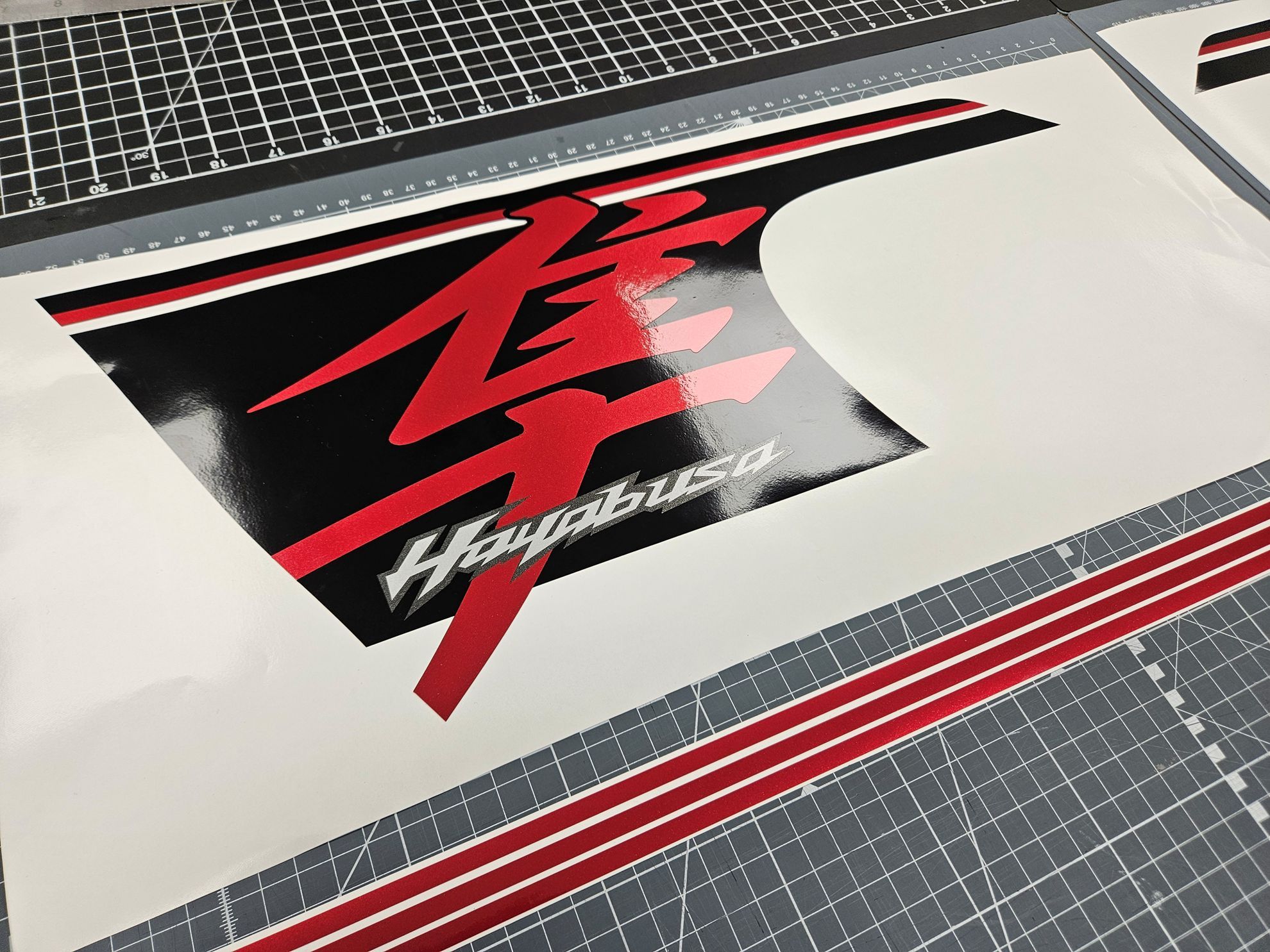 Zen Graphics - Suzuki GSX 1300R Hayabusa 2018 Custom replacement Decals ...