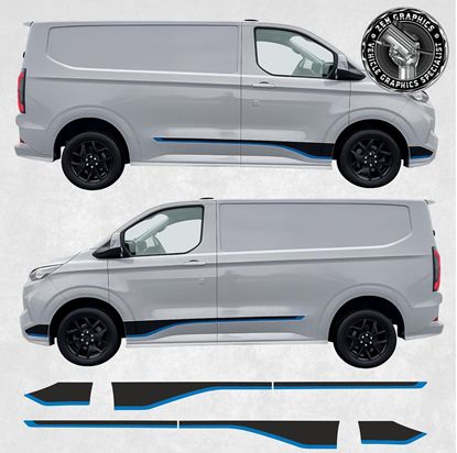 Picture of Transit Custom MK9 side stripes