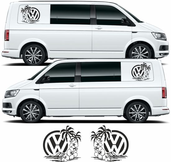 Picture of Transporter T5 / T6  side panel Decals / Stickers