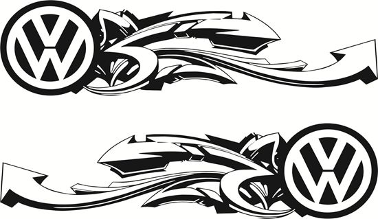 Picture of V Dub Decals / Stickers