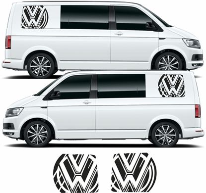 Picture of Transporter T5 / T6  side panel Decals / Stickers