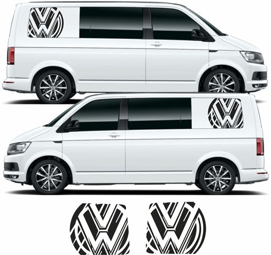 Picture of Transporter T5 / T6  side panel Decals / Stickers