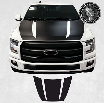 Picture of Ford F150 2015-2020 Pre cut Hood Vinyl