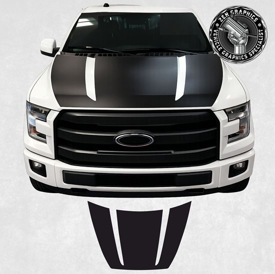 Picture of Pre cut Hood Vinyl to fit Ford F150 2015-2020