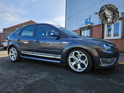 Picture of Ford Focus ST MK2 5 Door replacement side Stripes / Stickers