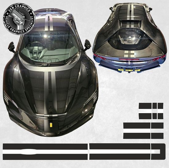 Picture of Ferrari SF Stradale over the top Stripes