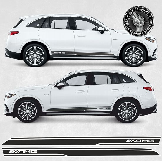 Picture of GLC 63S AMG EDITION 1 side Stripes EXACT FACTORY FIT