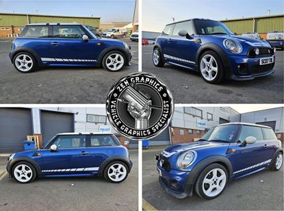 Picture of Mini R56 Stripes / Stickers