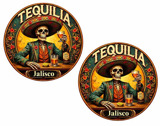 Picture of Tequila Jalisco Decals / Stickers