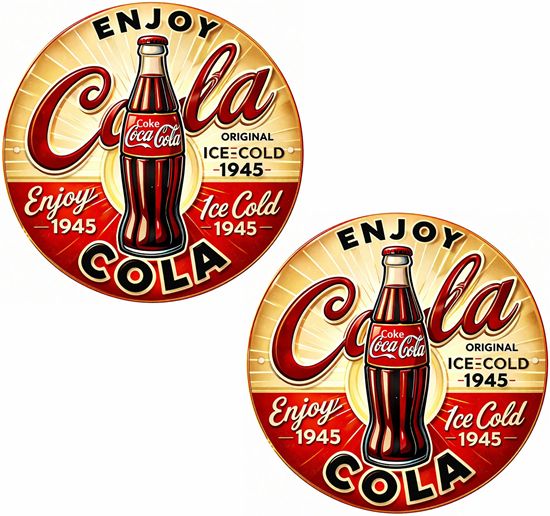Picture of Enjoy Coca-Cola Decals / Stickers