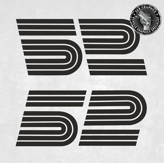 Picture of 52 Victory Edition Decals / Stickers