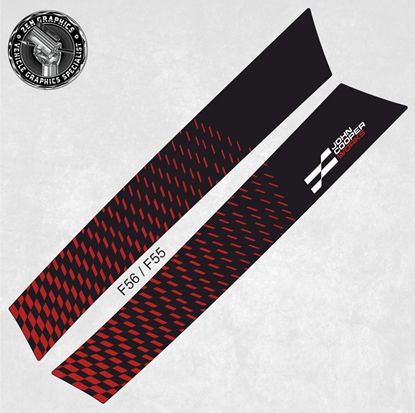Picture of Mini F55 / F56 John Cooper Works Bonnet stripes