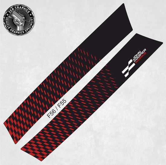 Picture of Mini F55 / F56 John Cooper Works Bonnet stripes