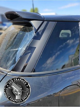 Picture of Fits Mini F65 C Pillar / Wing Union Jack Decals / Stickers