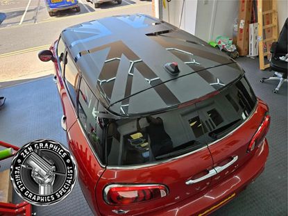 Picture of Mini F54 Clubman  Roof Union Jack graphic / Sticker