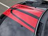 Picture of Chili Red and Black Mini R60 Countryman All4 Bonnet, Roof & Rear Stripes / Stickers