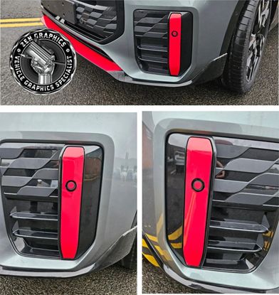 Picture of Fits Mini U25 Countryman  quarter lower Bumper Accents