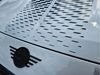 Picture of Black & Transparent Mini U25 Countryman Bonnet and rear Stripes / Stickers