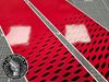 Picture of Gloss Chili Red / Black Mini F65 / F66 Cooper Sport Bonnet Stripes / Stickers