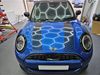 Picture of Gloss Black / Transparent Mini F65 / F66 Sport Bonnet Stripes / Stickers