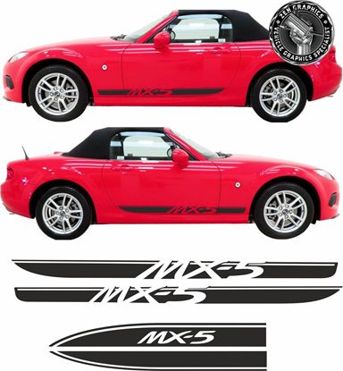 Picture of MX-5 side Stripes  / Stickers