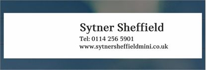 Picture of Sytner Mini  - Sheffield Dealer rear glass Sticker
