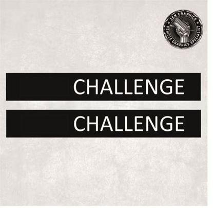 Picture of Fits Mini R53 Cooper S Challenge side quarter Decals