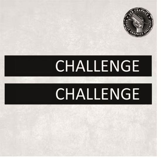 Picture of Fits Mini R53 Cooper S Challenge side quarter Decals
