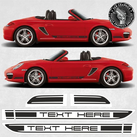Picture of 987 Cayman - Boxster side Stripes