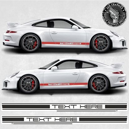 Picture of 991 & 991 GT3 side Stripes