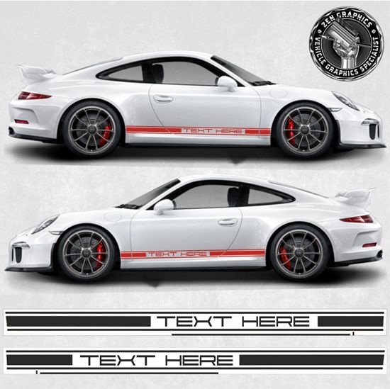 Picture of 991 & 991 GT3 side Stripes