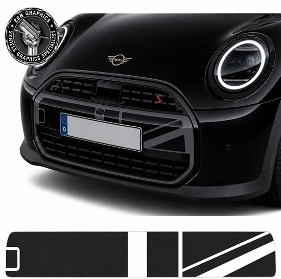 Picture of Fits Mini F65 5 Door / F66 3 Door / F67 Cabriolet front Grille Heritage Decal